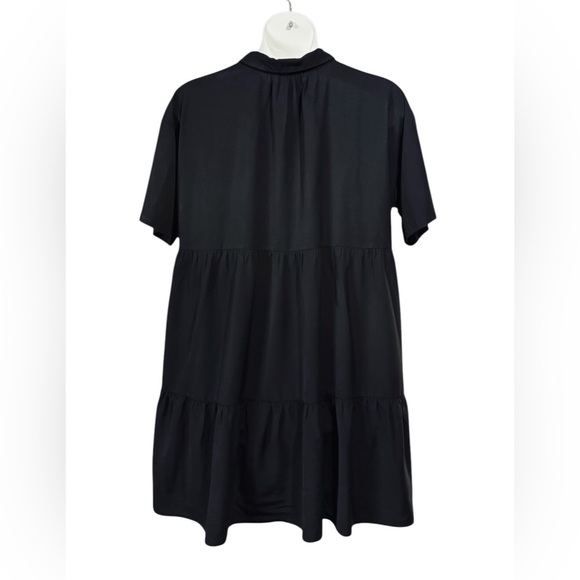 NWOT, Mittoshop, Black Button-Up Dress, XL - Picture 7 of 8